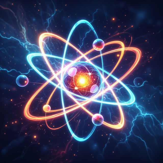 Images Of Atoms - Created With AI gallery
