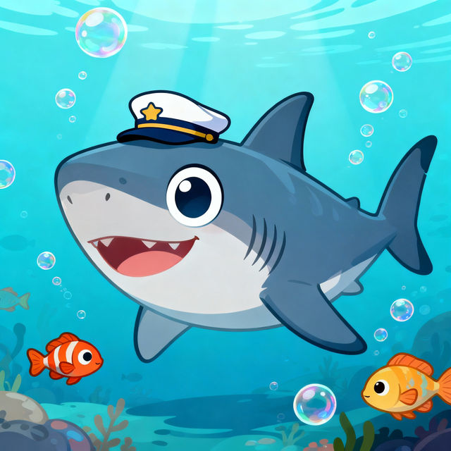 Cute Shark Drawings - Made With AI gallery