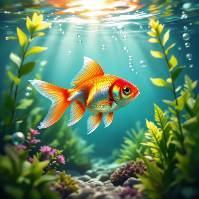 Goldfish Images - AI Generated gallery