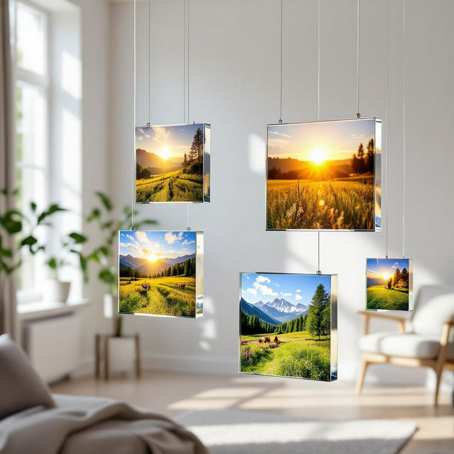 Floating Glass Picture Frames gallery
