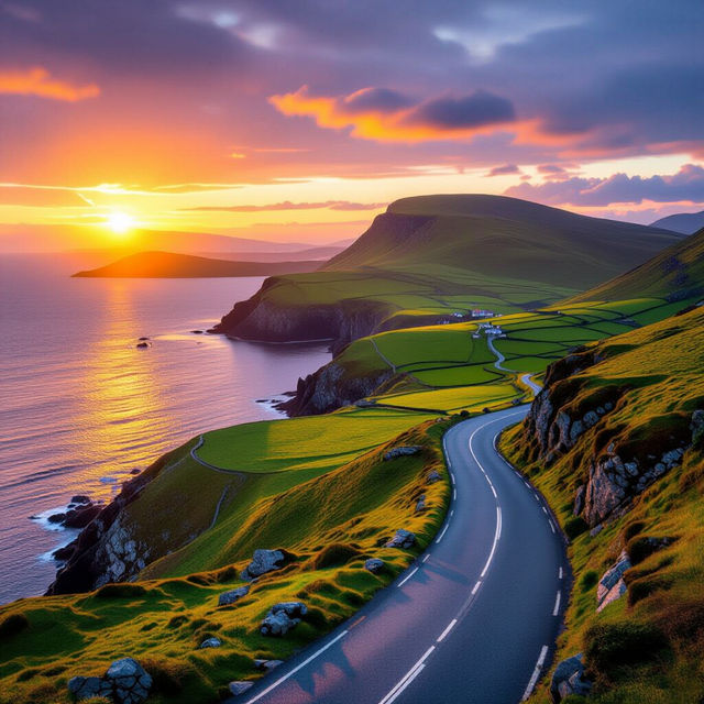 Ring of Kerry Images - AI Generated gallery