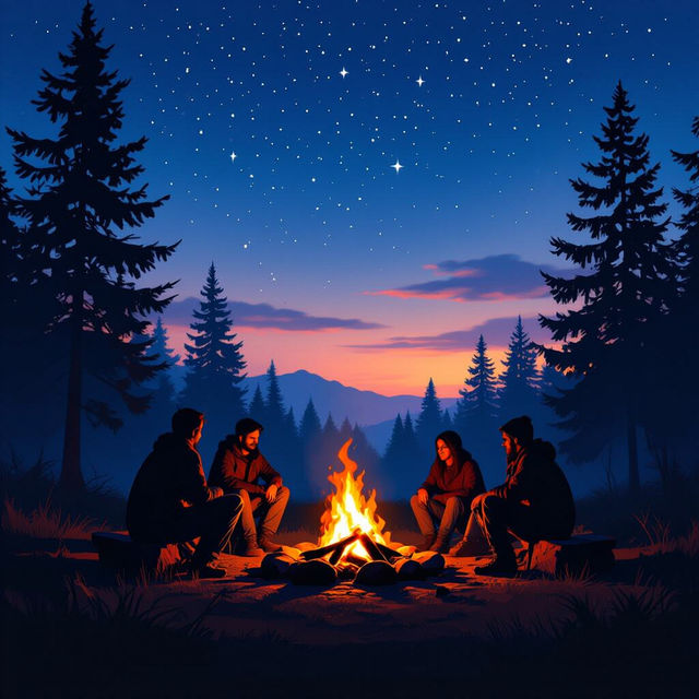 Campfire Images - AI Generated gallery