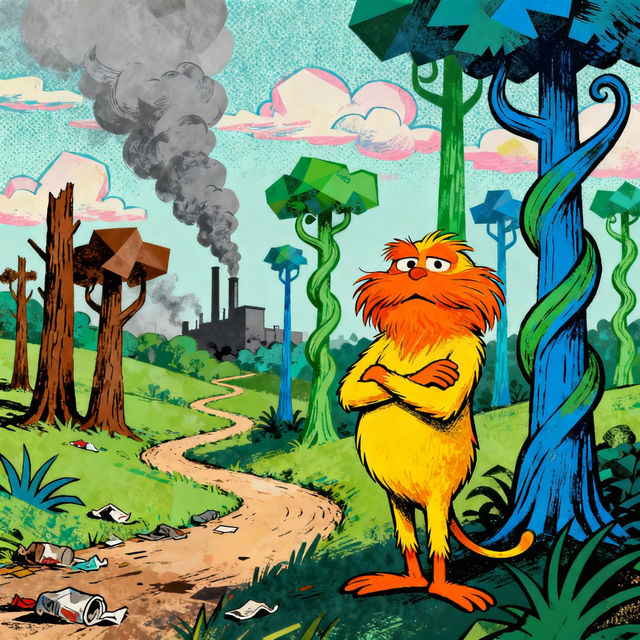 The Lorax Drawing gallery