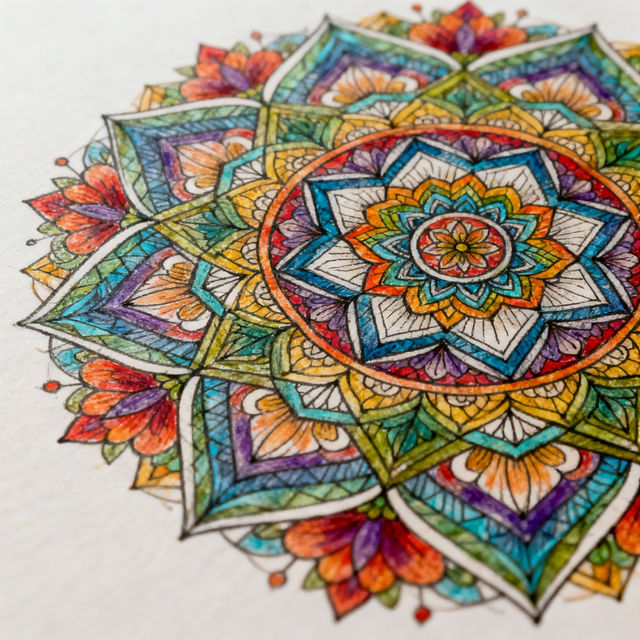 Mandala Drawing Ideas gallery