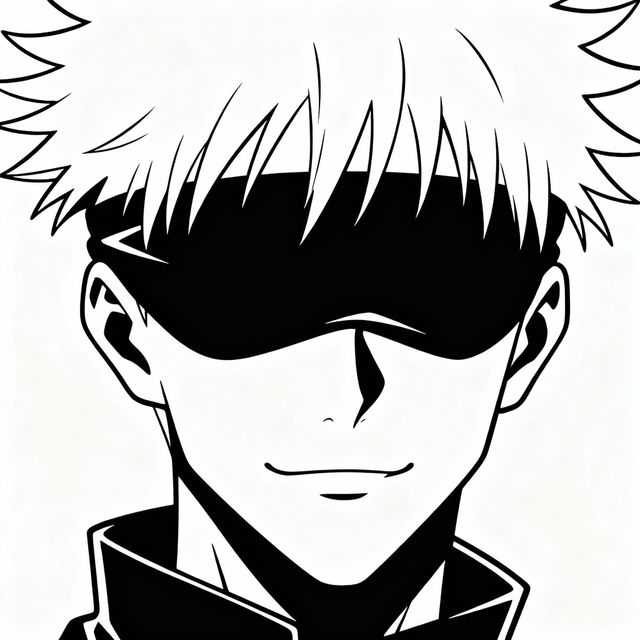 Simple Gojo Drawings - AI Generated gallery