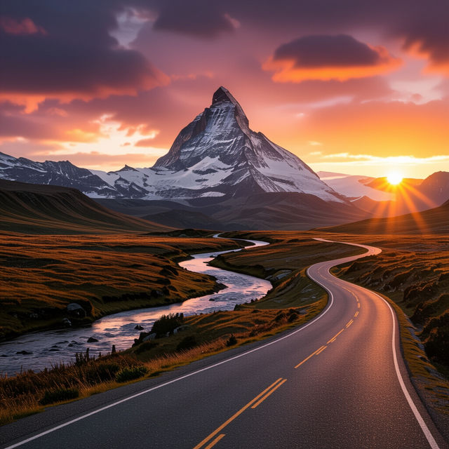 Leading Lines Pictures - Made With AI gallery