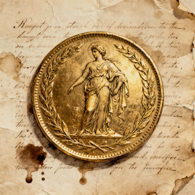 Coins Drawing - AI Art gallery