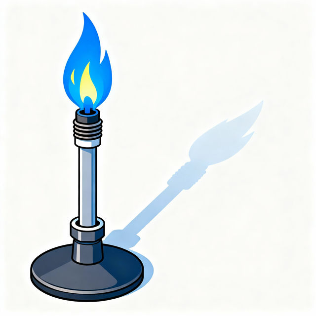 Bunsen Burner Drawing gallery