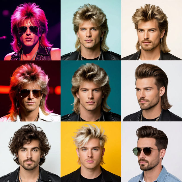 Pictures of Mullets - AI Generated gallery
