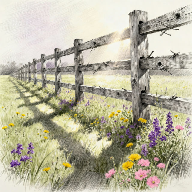 Fence Drawings - Made With AI gallery
