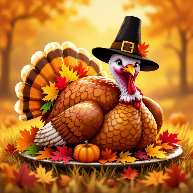 Thanksgiving Turkey Images - Made With AI gallery