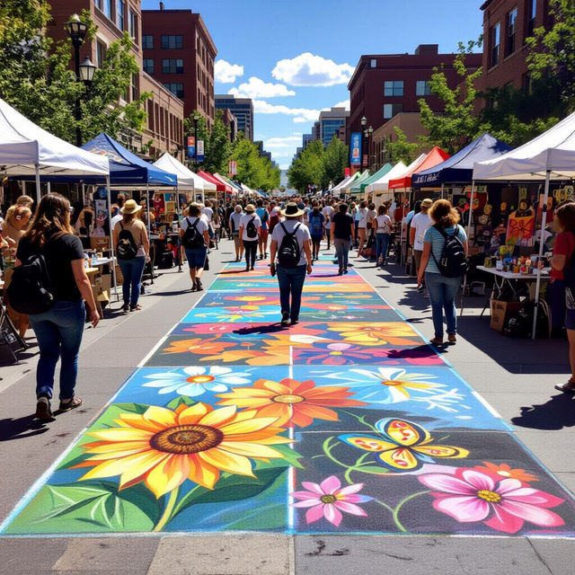 Chalk Art Festival Denver gallery