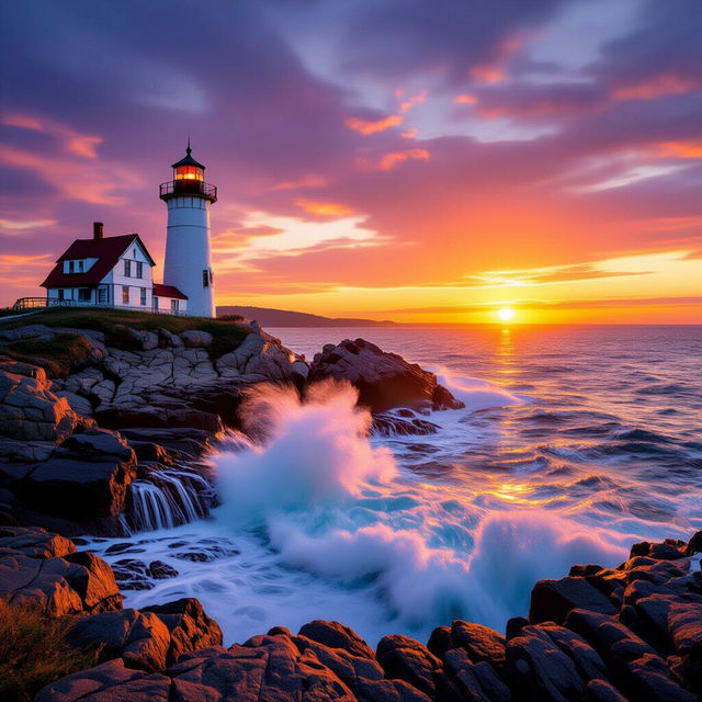 Pictures of Maine - AI Generated gallery