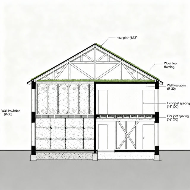 Section Drawings - AI Generated gallery