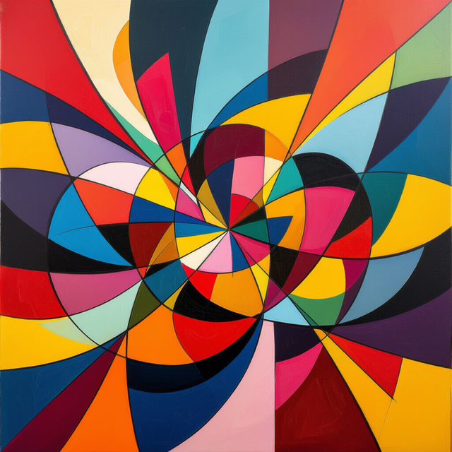 Abstract Contemporary Art gallery