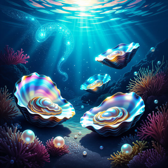 Oyster Art - AI Generated gallery