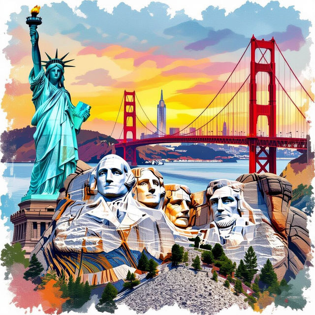 Images of the United States - AI Generated gallery