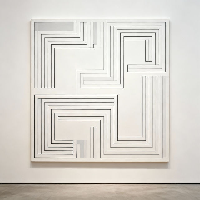 Sol LeWitt Wall Drawings - AI Generated gallery