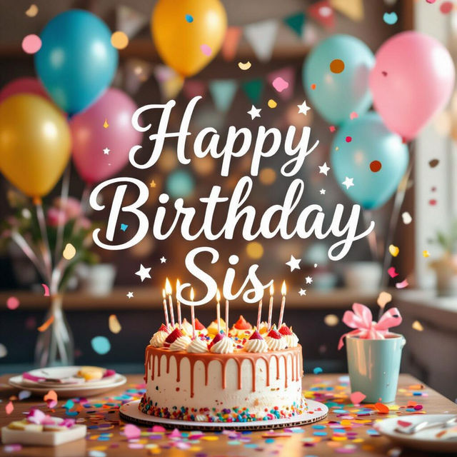 Happy Birthday Sis Images gallery