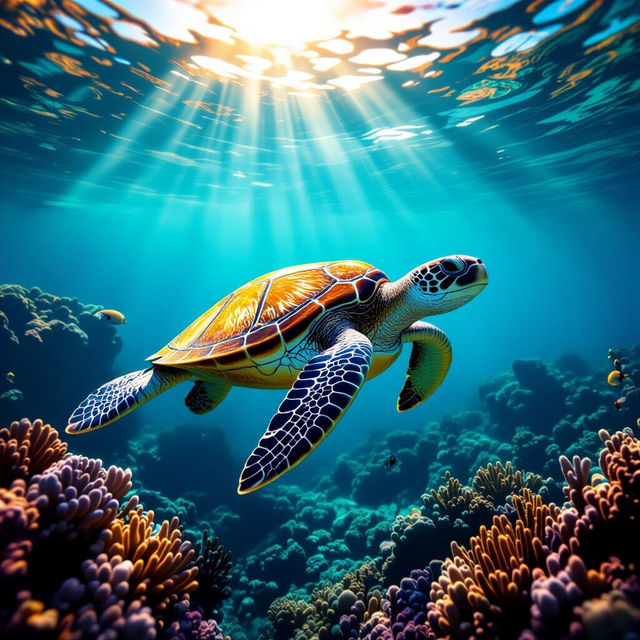 Turtle Wallpapers - Made With AI gallery