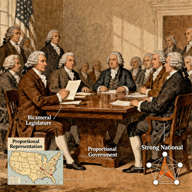 Virginia Plan Drawing Examples gallery