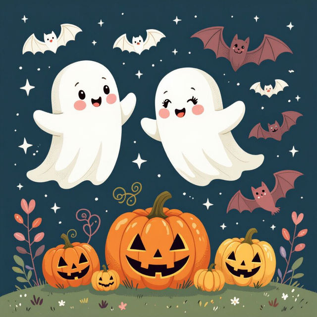Cute Halloween Drawings - Easy & Adorable gallery