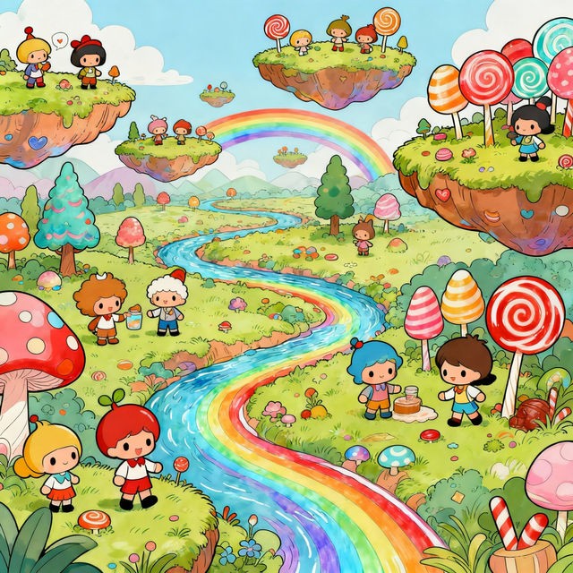 Cartoon Drawing Images - Made With AI gallery