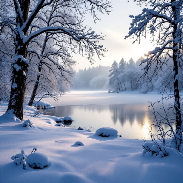 Cold Weather Images - Generated by AI gallery