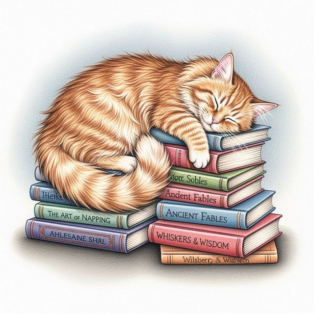 AI Cat Drawings Gallery gallery