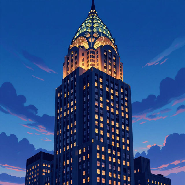 Art Deco Skyscraper Art gallery