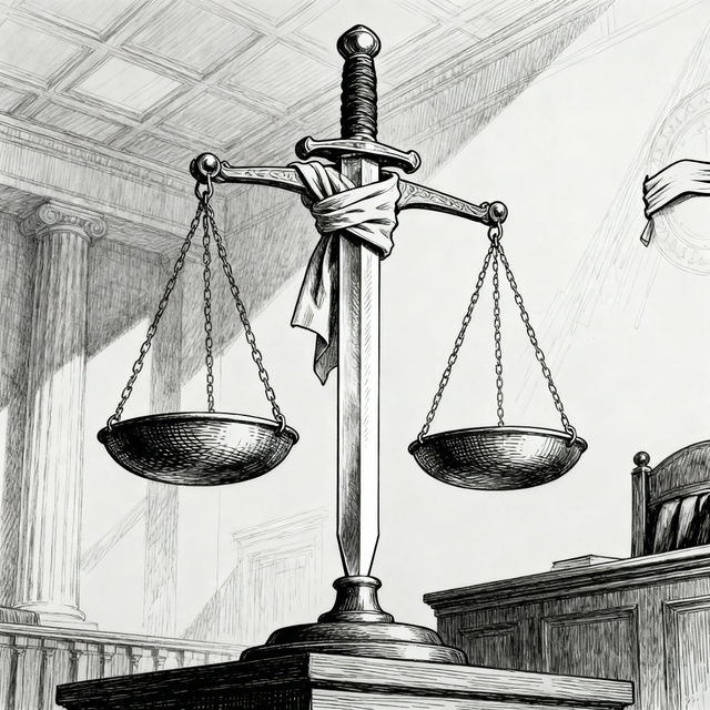 Scales Of Justice Drawings gallery