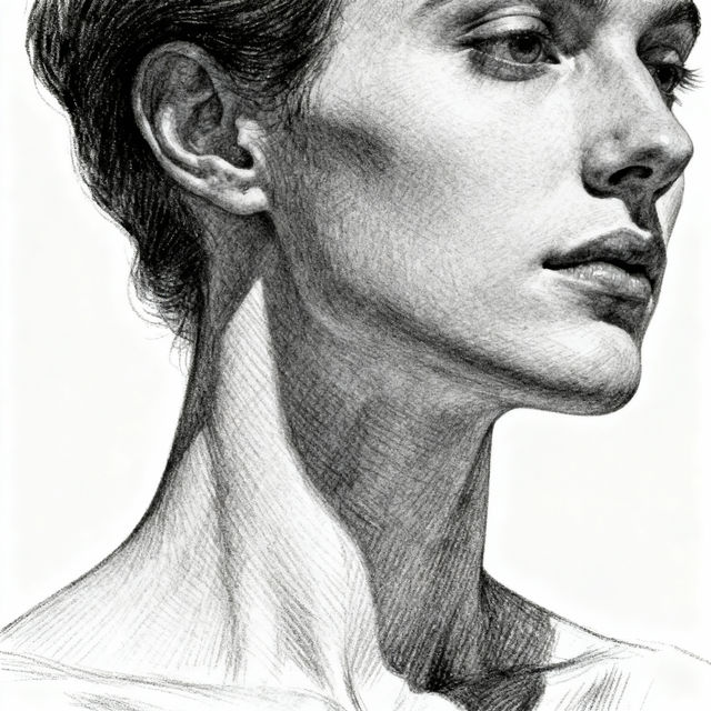 AI Neck Drawing gallery