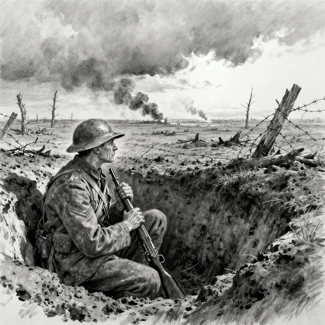 World War 1 Drawings gallery