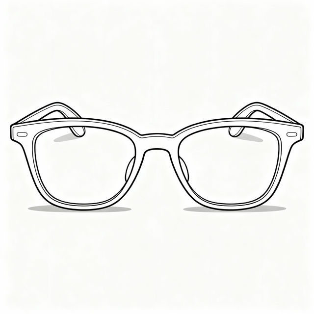 Easy Glasses Drawings gallery