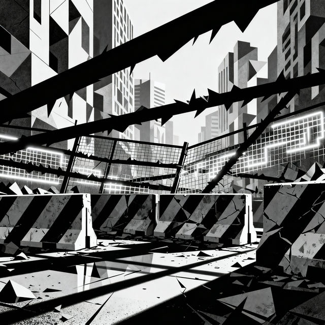 Blockade Drawings - AI Generated Art gallery