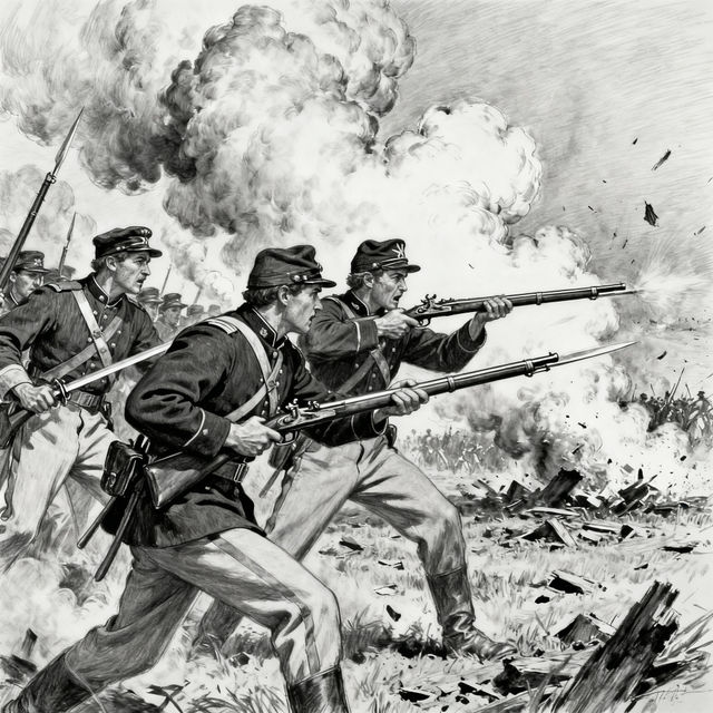 Battle of Antietam Drawings gallery