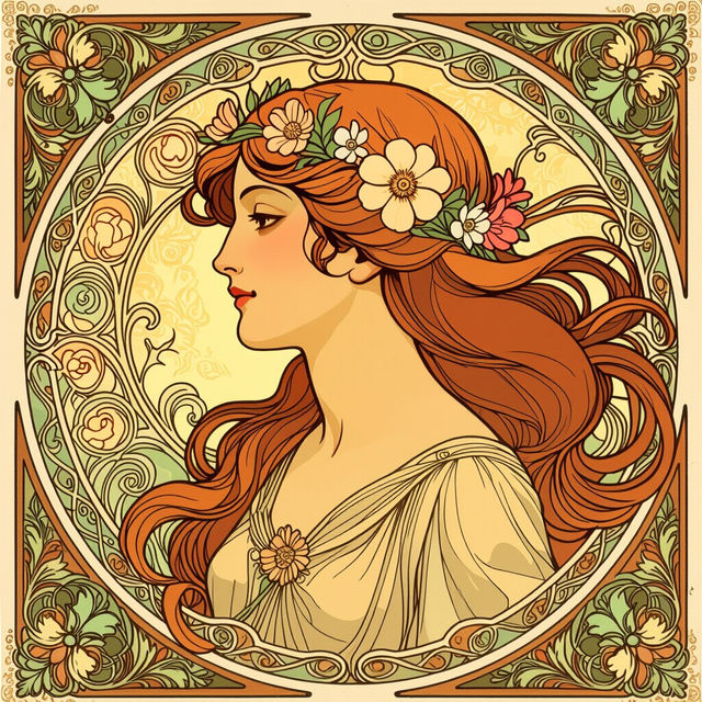 Alphonse Mucha Art Nouveau Paintings gallery