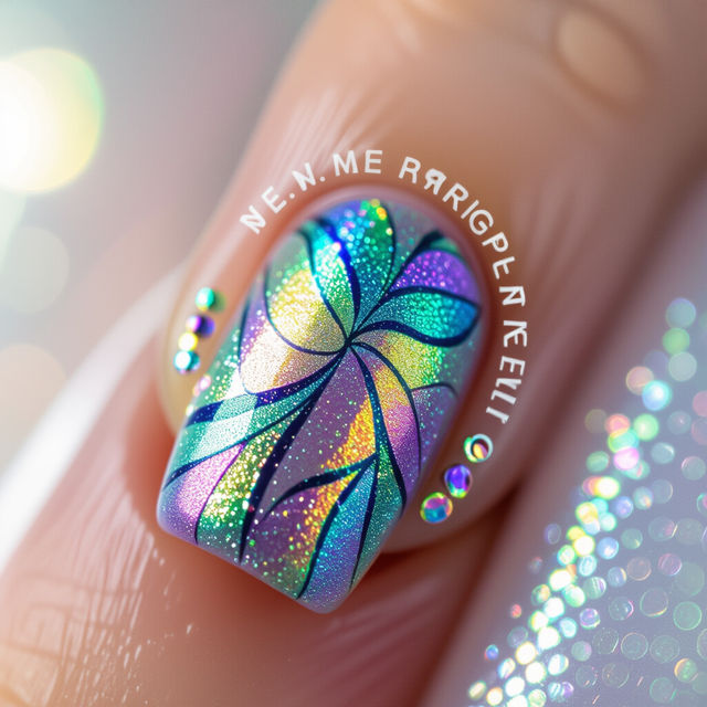 AI Nail Art gallery