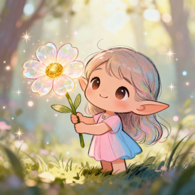 Cute Elf Drawings - Made With AI gallery