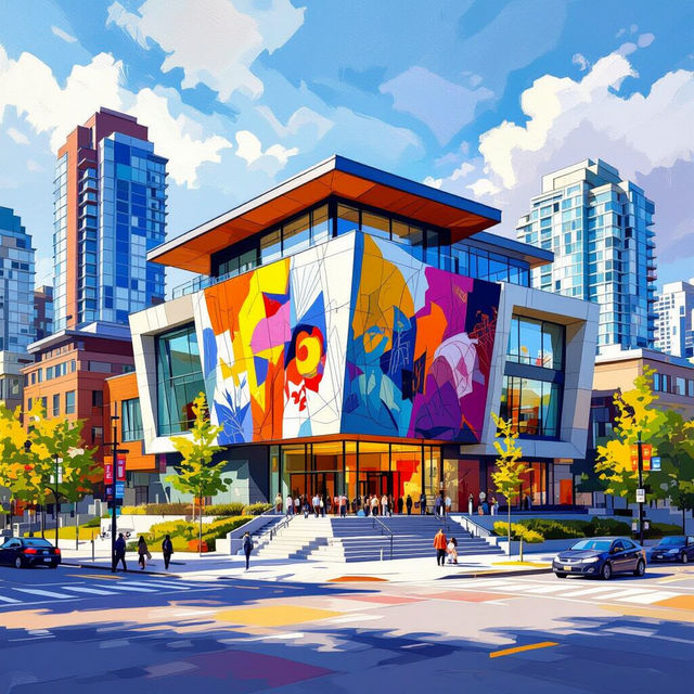 Vancouver Art Museum - AI Art gallery