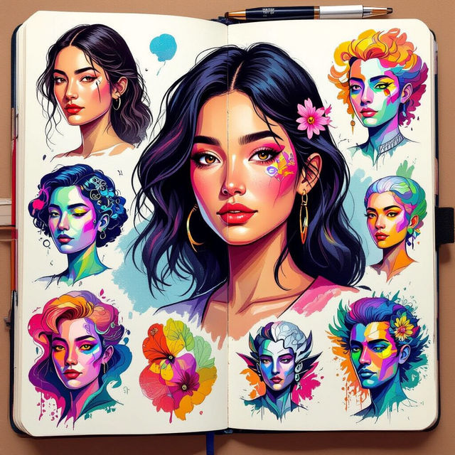 Art Creation Sketchbook gallery