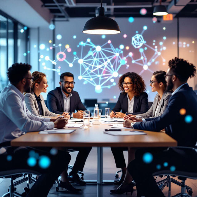 Staff Meeting Images - Generated by AI gallery