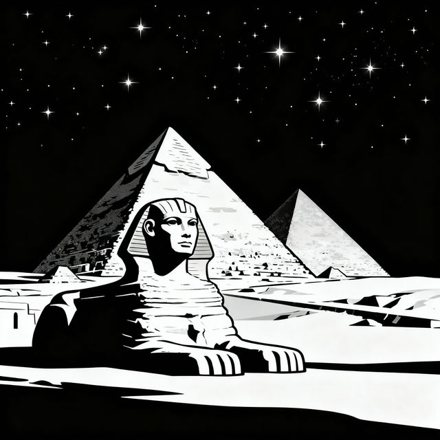 Easy Egypt Drawings gallery