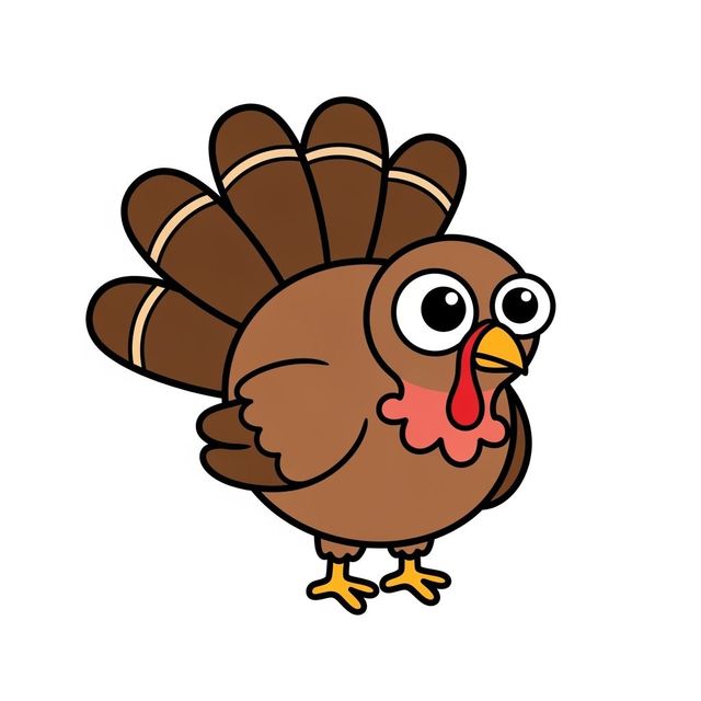Create a Turkey Drawing Easy with AI gallery