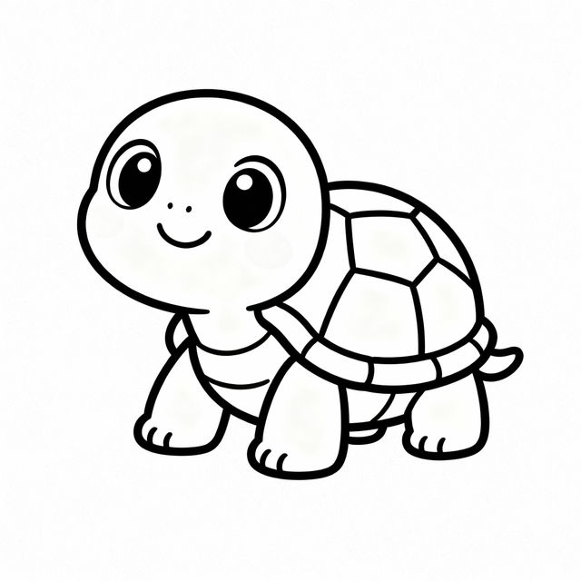 Cute Turtle Drawing Easy gallery