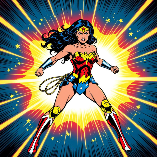 Wonder Woman Drawings - AI Generated gallery