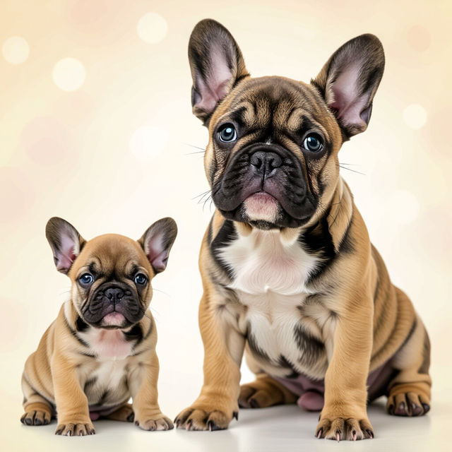 French Bulldog Growth Pictures - See Them Grow With AI gallery