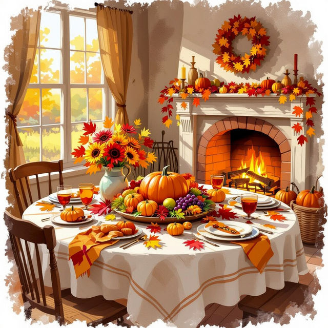 Thanksgiving Art - Made With AI gallery