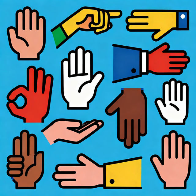 Clipart Hands Pictures - AI Generated gallery