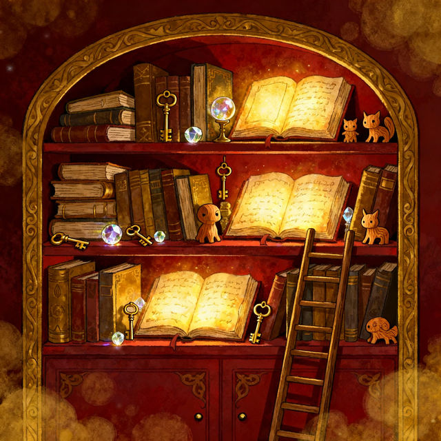 Book Shelf Drawings - AI Generated Art gallery